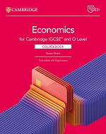 Front cover of Cambridge IGCSE & O Level Economics Coursebook