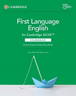 Front cover of Cambridge IGCSE First Language English Coursebook