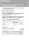 A guide to using Cambridge International Direct to submit marks in bulk or manually