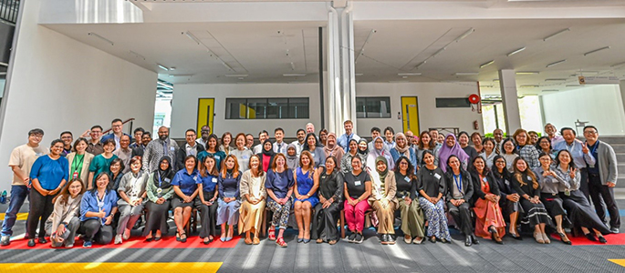 Attendees and speakers at our first Cambridge Insights Day at Soka International School Malaysia, 7 November 2024