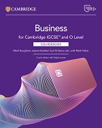 Front cover of Cambridge IGCSE & O Level Business Studies Coursebook