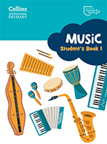 Collins International Primary Music textbook cover