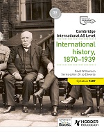 Front cover of Hodder Education Cambridge International AS Level History: Modern Europe 1774-1924 Student’s Book